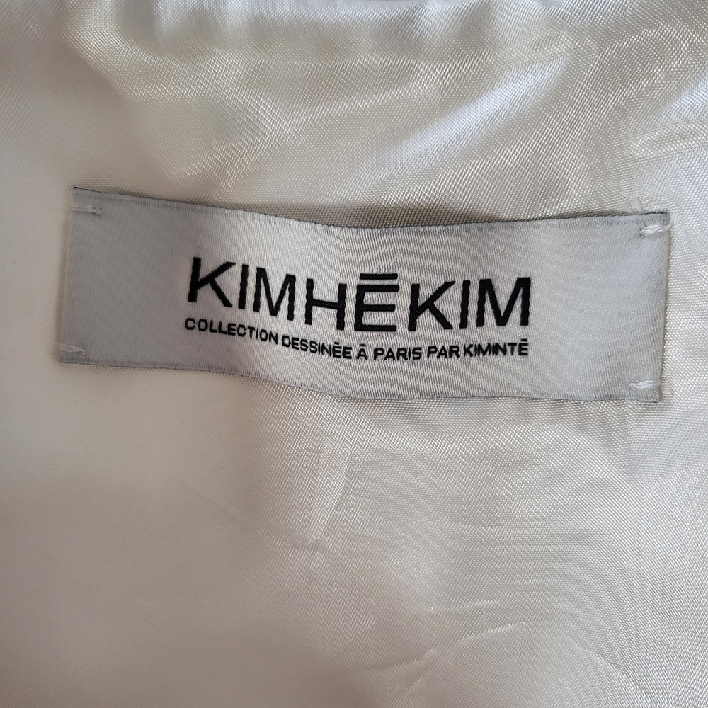 KIMHÉKIM Venus Blazer Size 38 Assymetric Ivory Off White - Picture 5 of 16
